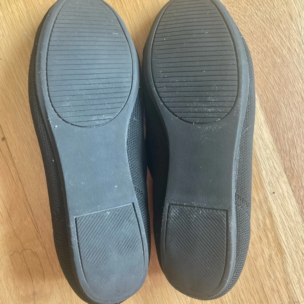 Steve Madden Girl Black Ballet Flats Womens Size 8M - Picture 4 of 6
